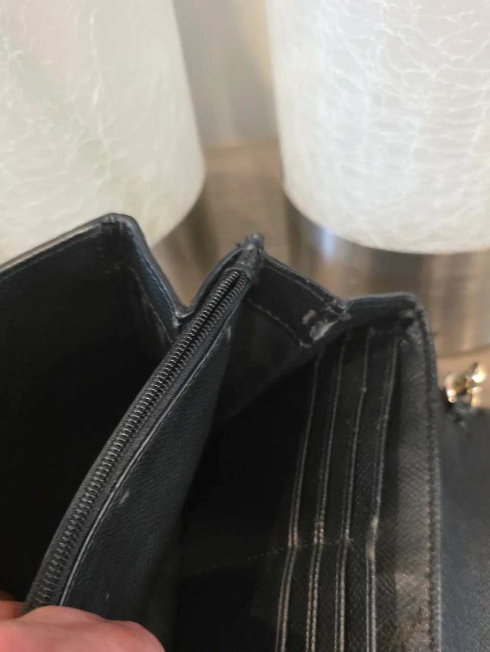 Coach Blake Luxurious Pebble Leather Organizer Clutch